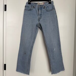 Levi's Women's Straight Leg Jeans in Light Blue